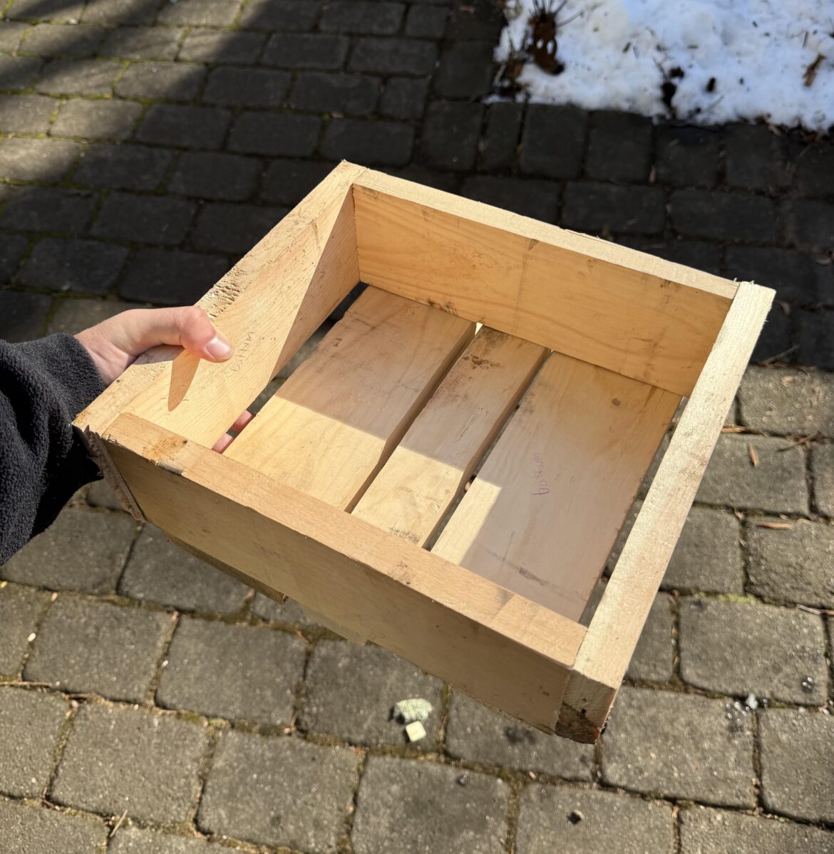 Made a training box for future collected material