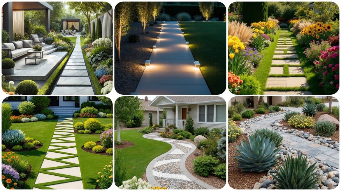 Front Yard landscaping without Grass | Front Yard landscape Design ideas | Home Decor idea