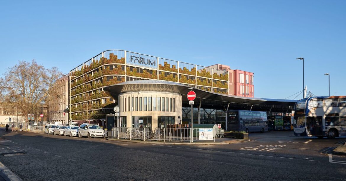 Huge new multi-storey car park with vertical garden opens in Gloucester Gloucestershire Live