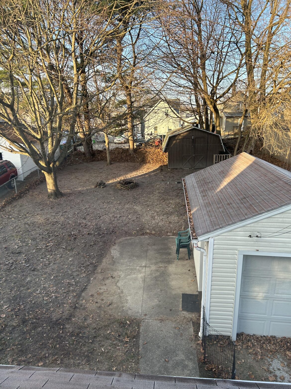 What can I do to grow grass under pine trees in Ohio