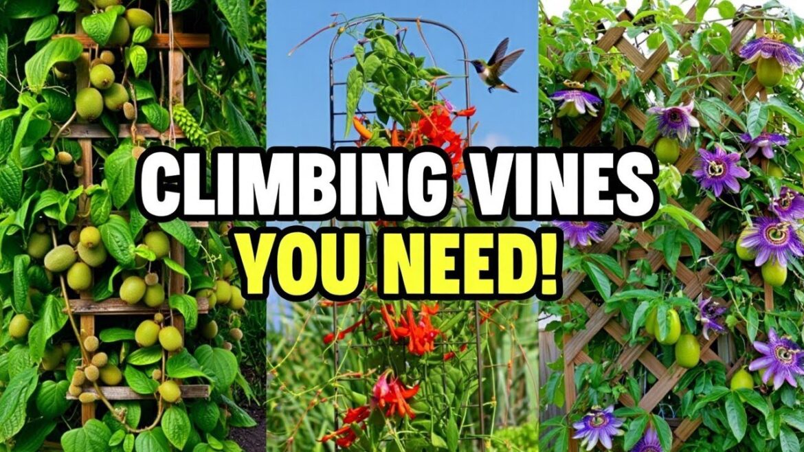 Top 10 Climbing Edible Perennials Perfect for Small Garden Spaces 🌿
