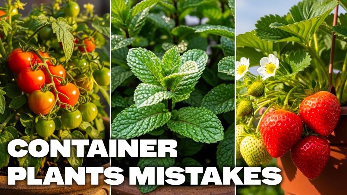 10 Container Gardening Mistakes to Avoid — For Steady, Healthy Growth All Season