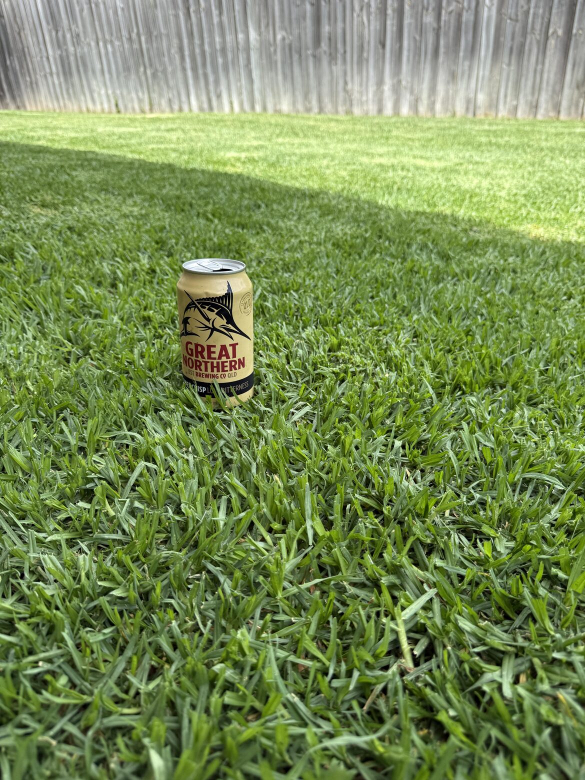 Merry Christmas from Australia. Christmas Eve mow.