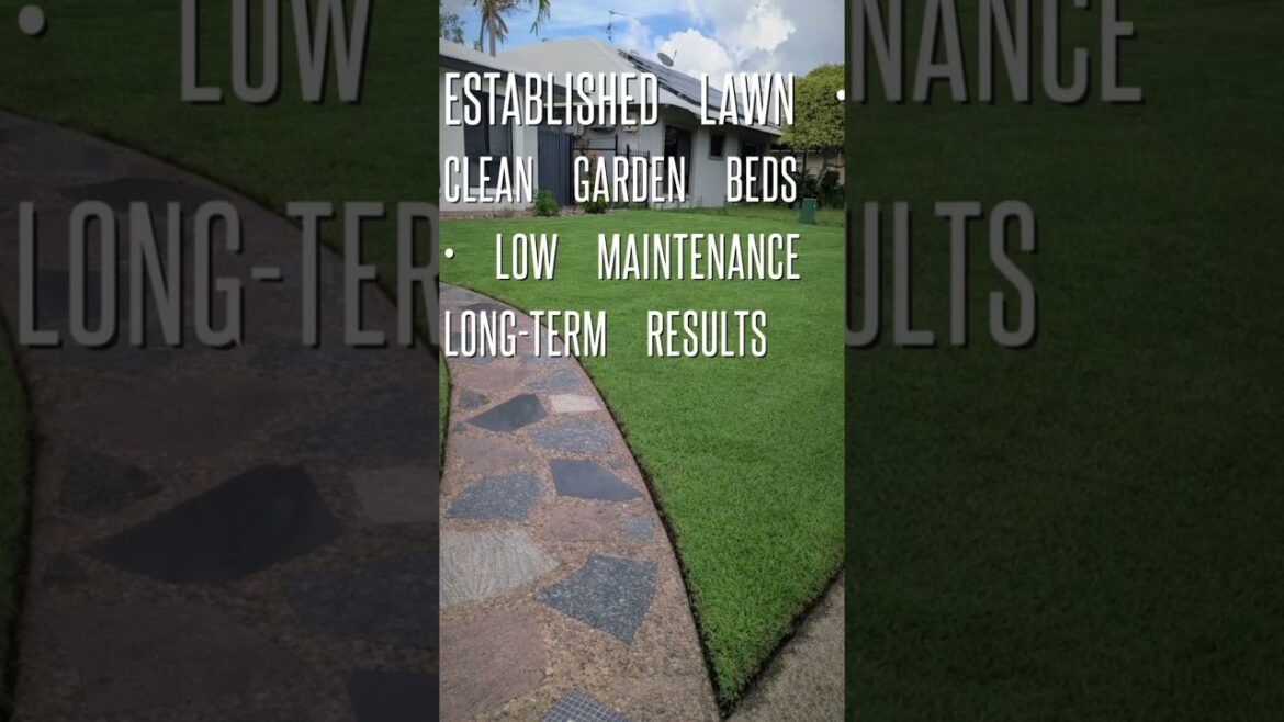 Front Yard Garden & Lawn Transformation | iScape NT #gardenlandscaping #gardenmaintenance #iscapeNT