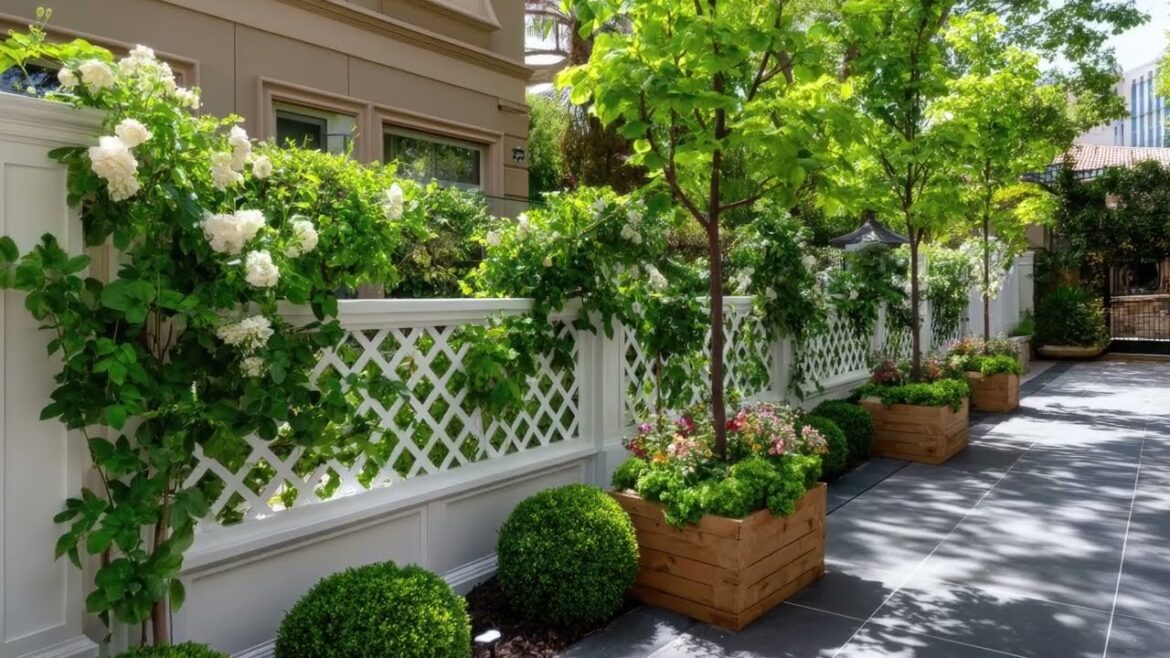 Backyard Fence Garden Makeover | Smart DIY Privacy Ideas That Add Home Value
