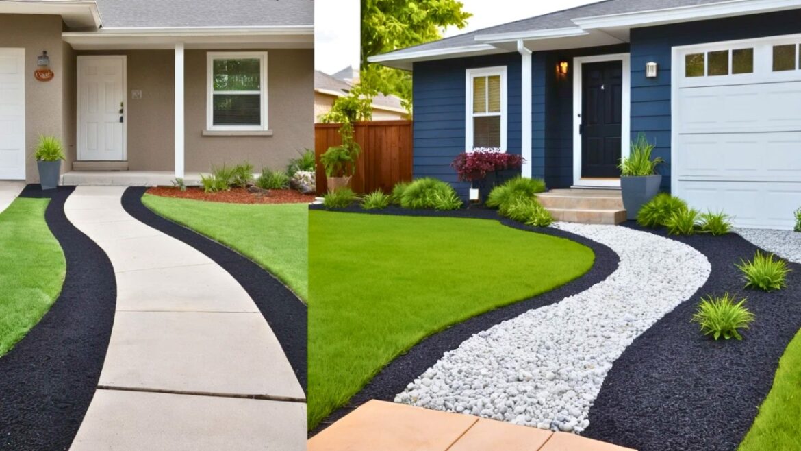 Tiny Front Yard Transformation on a Budget | Small Space Landscaping Ideas Tiny Front Yard Transformation on a Budget | Small Space Landscaping Ideas