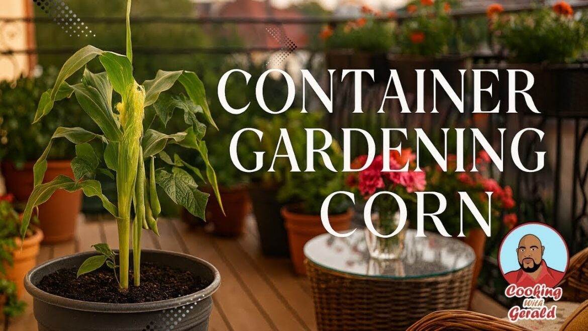 Gardening 111: Container Gardening Corn: Step-by-Step Guide to Growing Sweet Corn in Pots Gardening 111: Container Gardening Corn: Step-by-Step Guide to Growing Sweet Corn in Pots
