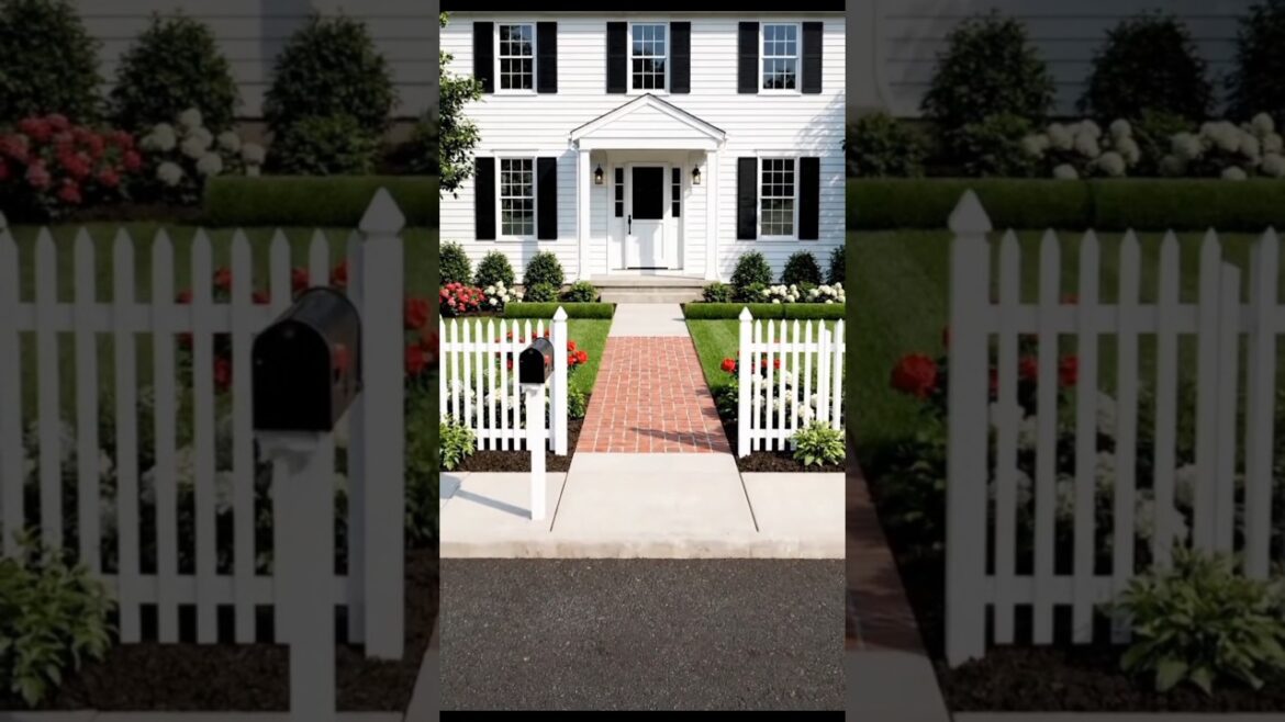 Satisfying Front Yard Timelapse #shorts #frontyard #ai #aivideo