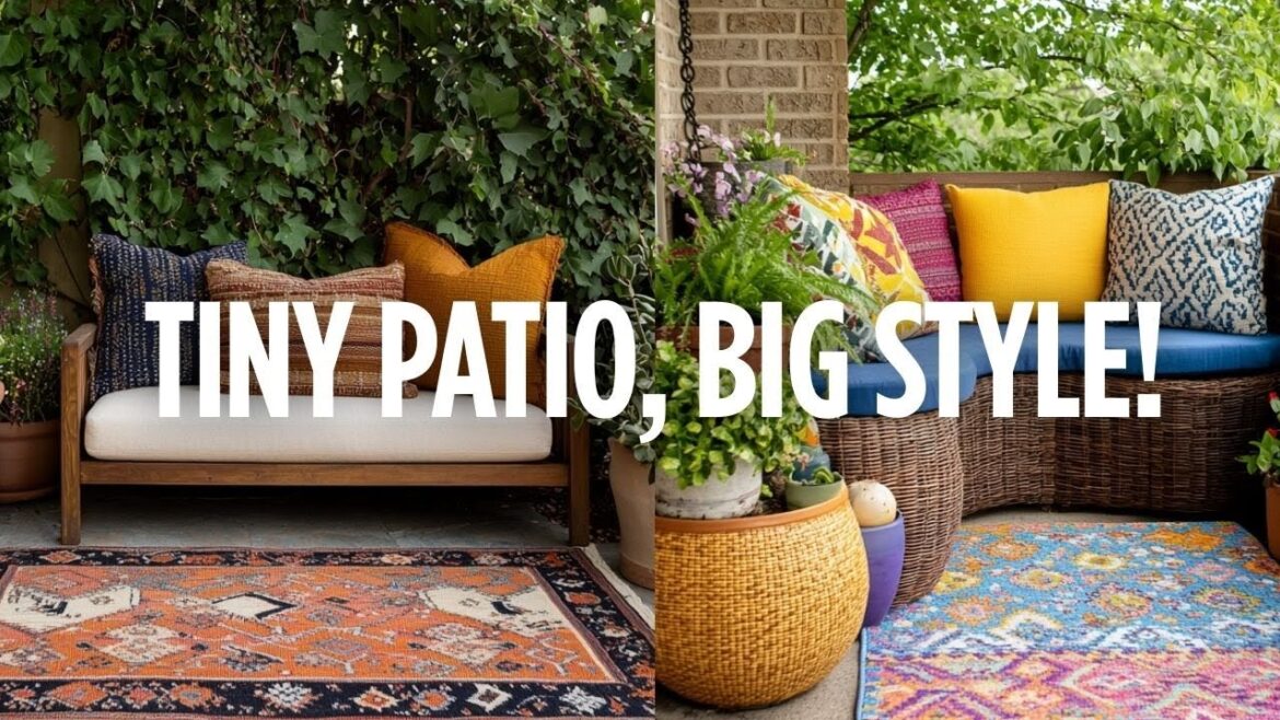 Small Patio Garden Ideas on a Budget | Easy DIY Landscaping & Decor