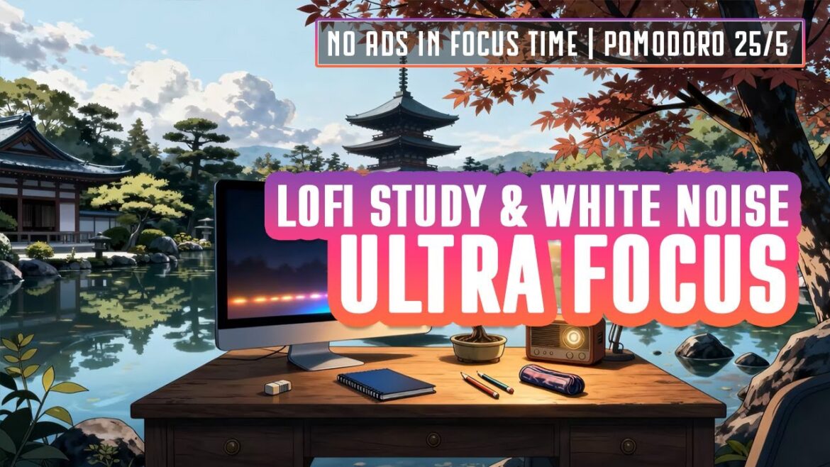 Pomodoro 50/10 Study Session 3 Hours | Serene Japanese Garden Deep Work (NO Ads in Focus) Pomodoro 50/10 Study Session 3 Hours | Serene Japanese Garden Deep Work (NO Ads in Focus)