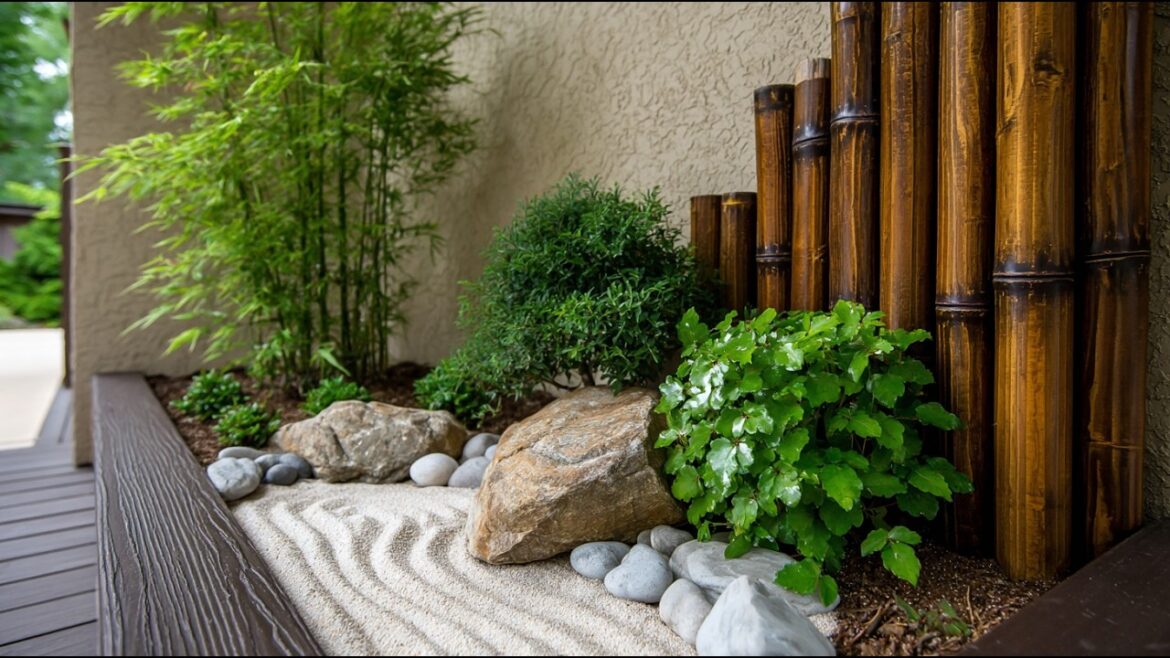 16 Japanese-Inspired DIY Decor Ideas: Tranquil Space Upcycled Zen Garden Retreat!