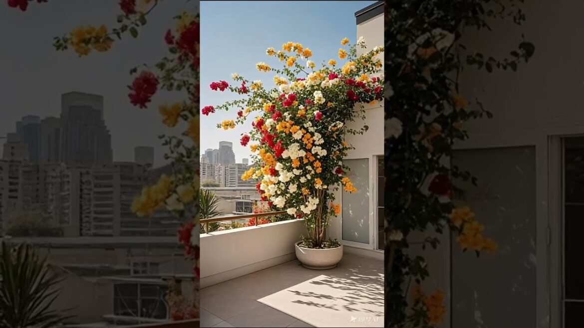 Bougainvillea Plant #aesthetichome #balconydesign #cottage #garden #gardendesign #homedecor