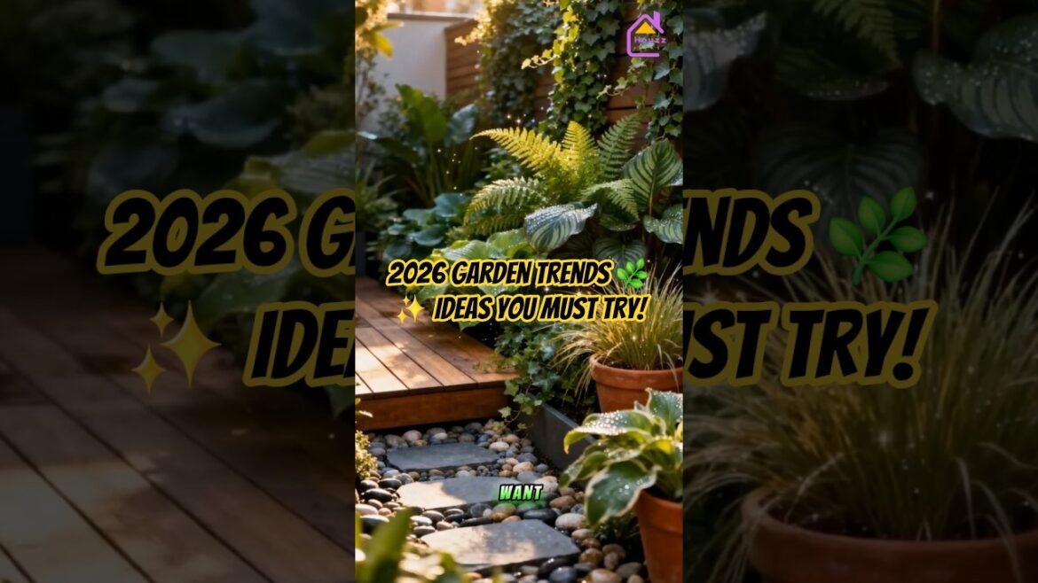2026 Garden Trends 🌿✨ Ideas You MUST Try! 2026 Garden Trends 🌿✨ Ideas You MUST Try!