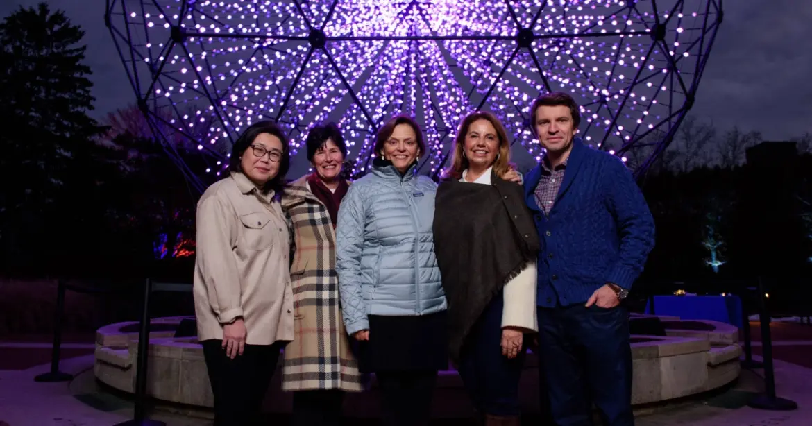 Chicago Botanic Garden’s Holiday Lightscape Preview