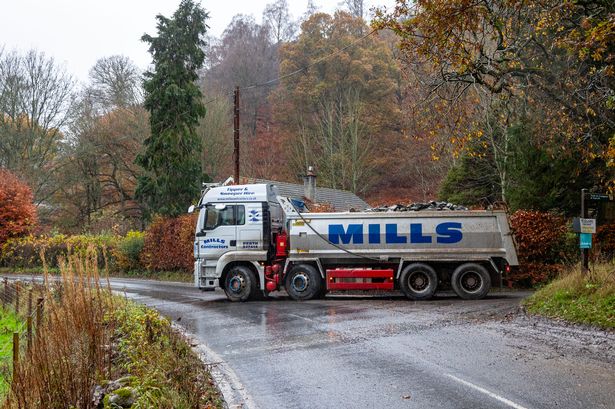 Newtyle Quarry, near Deans Park, Dunkeld 