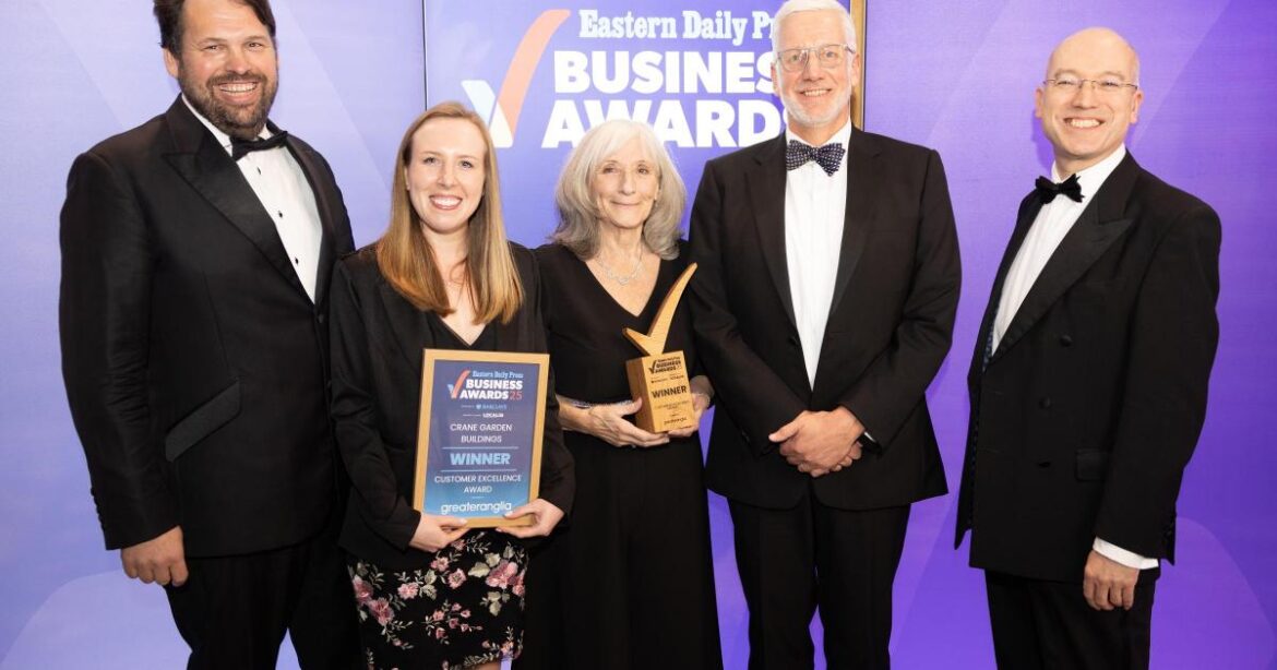 Swaffham garden business wins Customer Excellence Award