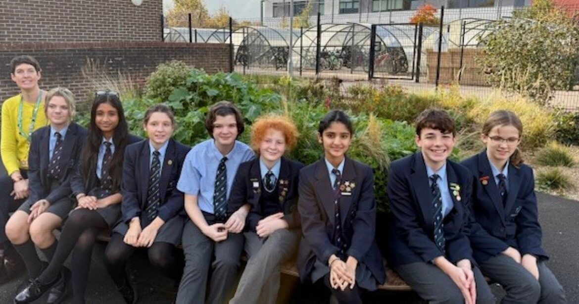 Chilton Trinity School eco-garden project underway