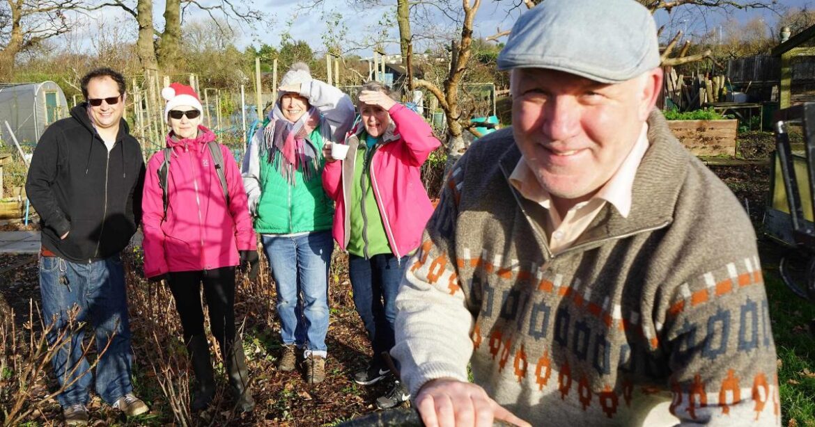 Altrincham: Allotment project helping people thrive