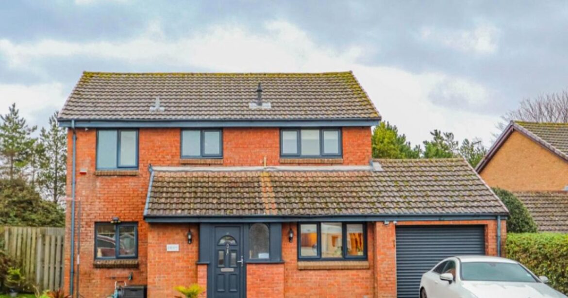 Four-bedroom Rhoose home has wrap-around garden and garage