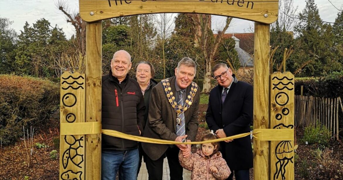 Secret Garden unveiled at Promenade Park in Maldon