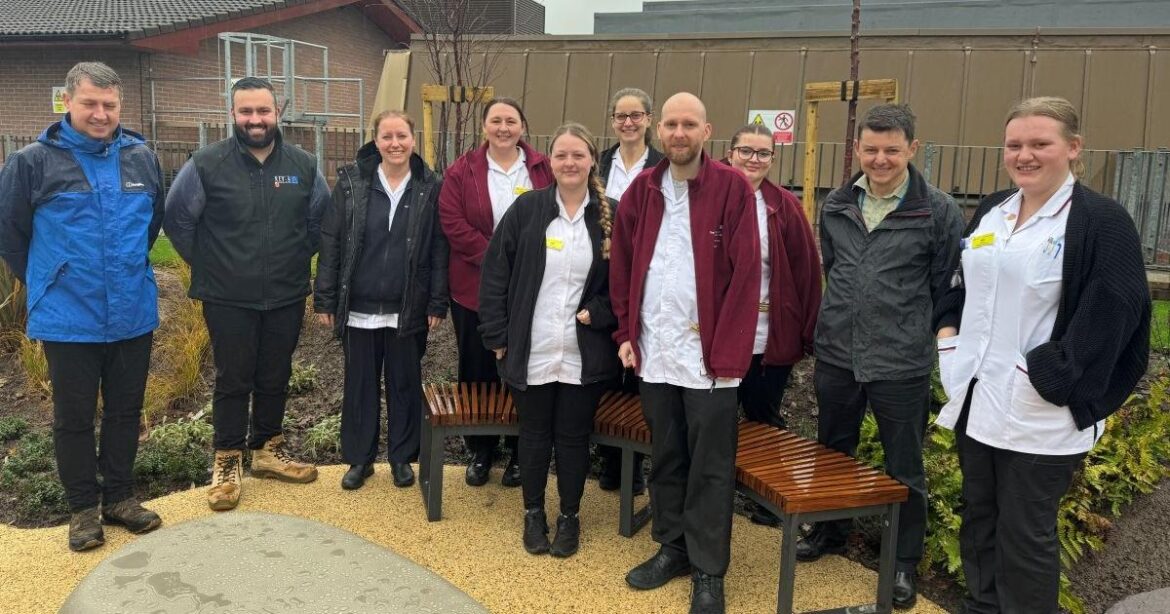 New garden space created at Royal Shrewsbury Hospital New garden space created at Royal Shrewsbury Hospital