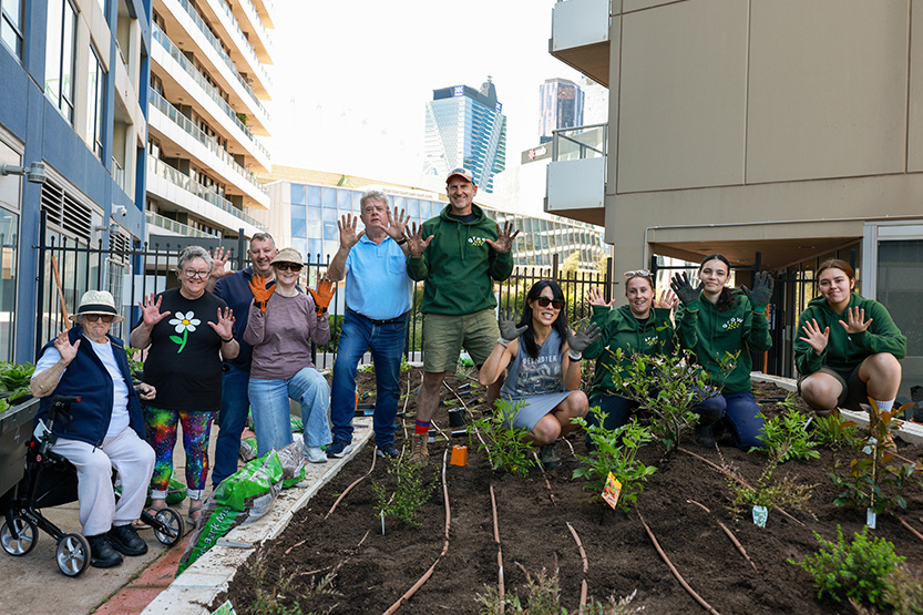 Edible native garden takes root at Victoria Point Edible native garden takes root at Victoria Point