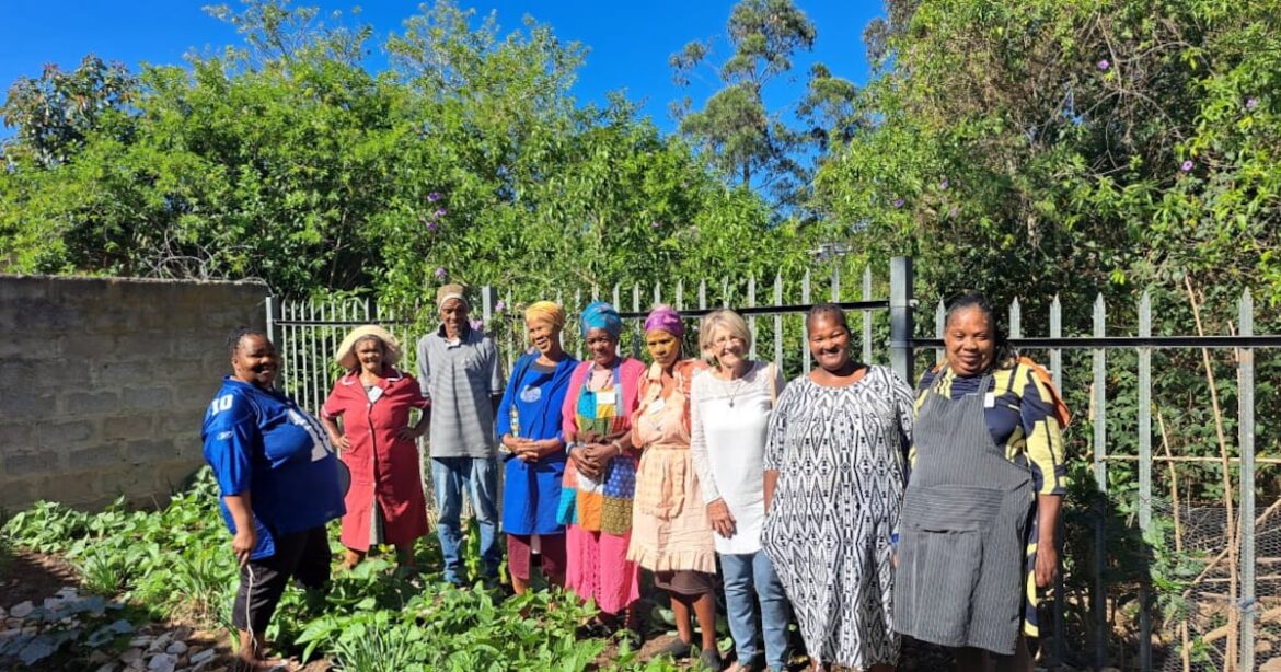 Resilient community rebuilds with bicycle shed garden