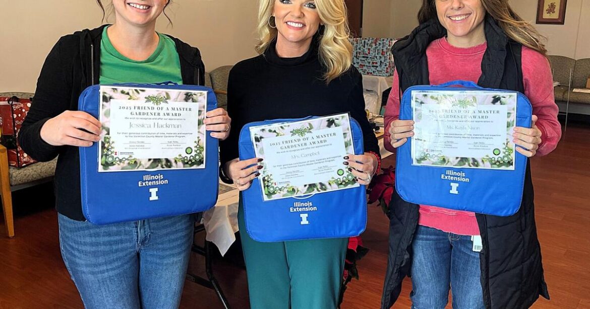 Master Gardener program recognizes outstanding community partners | News Master Gardener program recognizes outstanding community partners | News