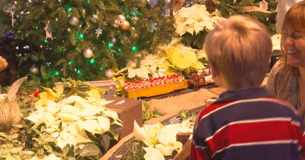 Garden Railway display Filled Olbrich Botanical Gardens With Trains | News Garden Railway display Filled Olbrich Botanical Gardens With Trains | News