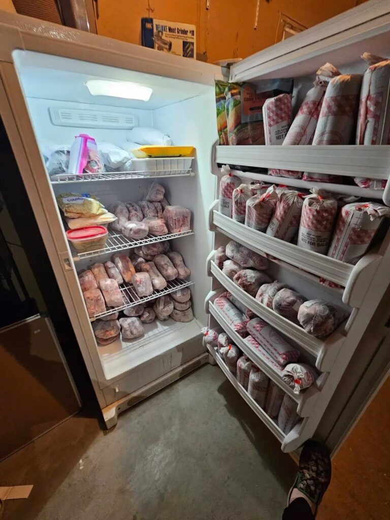 Over 700lb Of Homegrown Meat Over 700lb Of Homegrown Meat