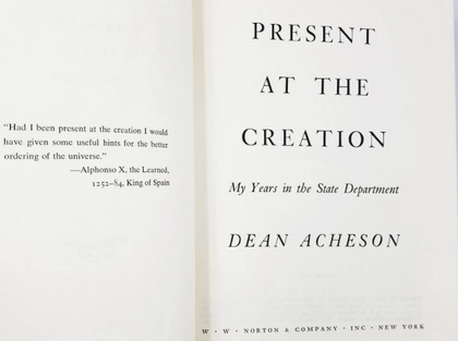 Defending the Creation