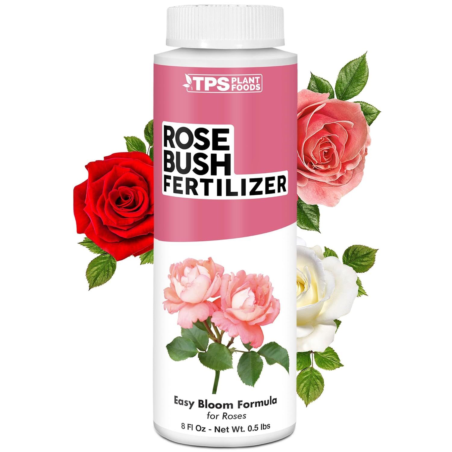 Rose Bush Fertilizer, Complete Liquid Rose Bush Plant Food, 8 Oz (250ml)