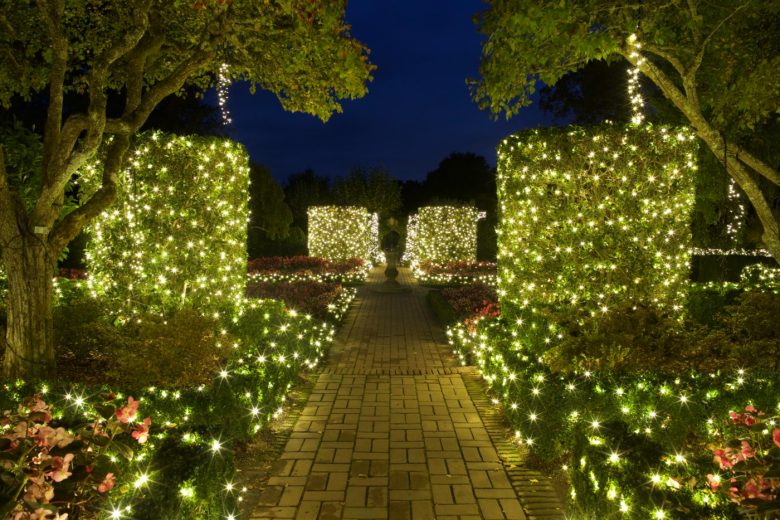 Filoli features festive decor, illuminated gardens and a series of special holiday events this season. Photo courtesy of Filoli.