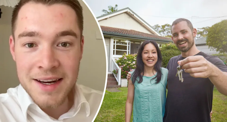 Buyer's agent Dion Marsden said first-home buyers need to ensure the property sale contracts are 'crystal clear'. Picture: TikTok/Dion Marsden/Getty