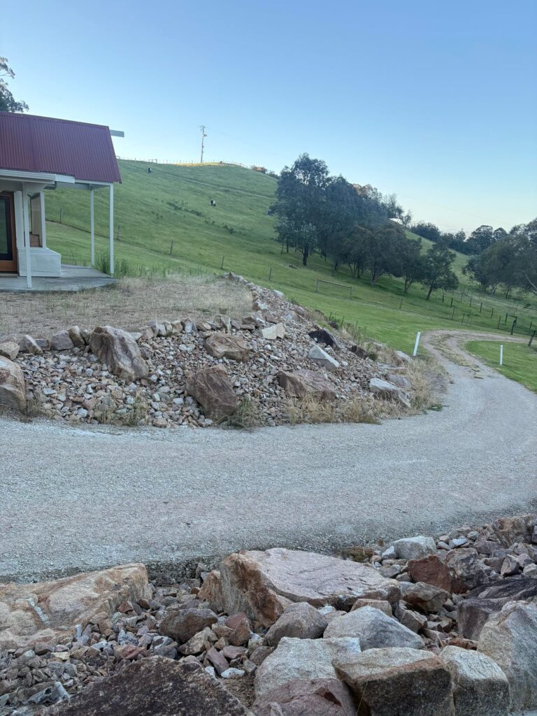 Help with weeds on a rock wall