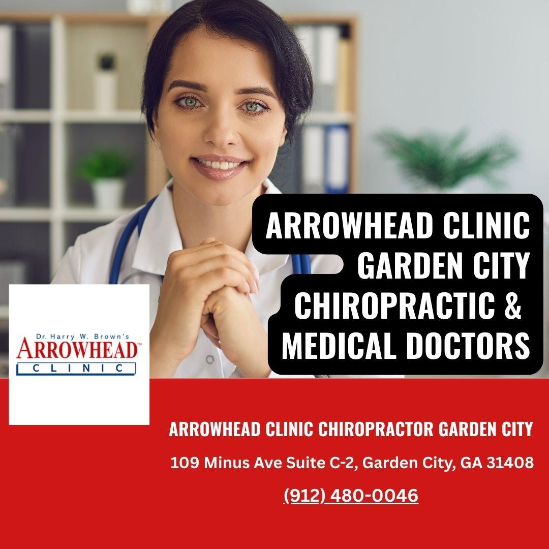 Arrowhead Clinic provides whiplash injury treatment in Garden City Georgia