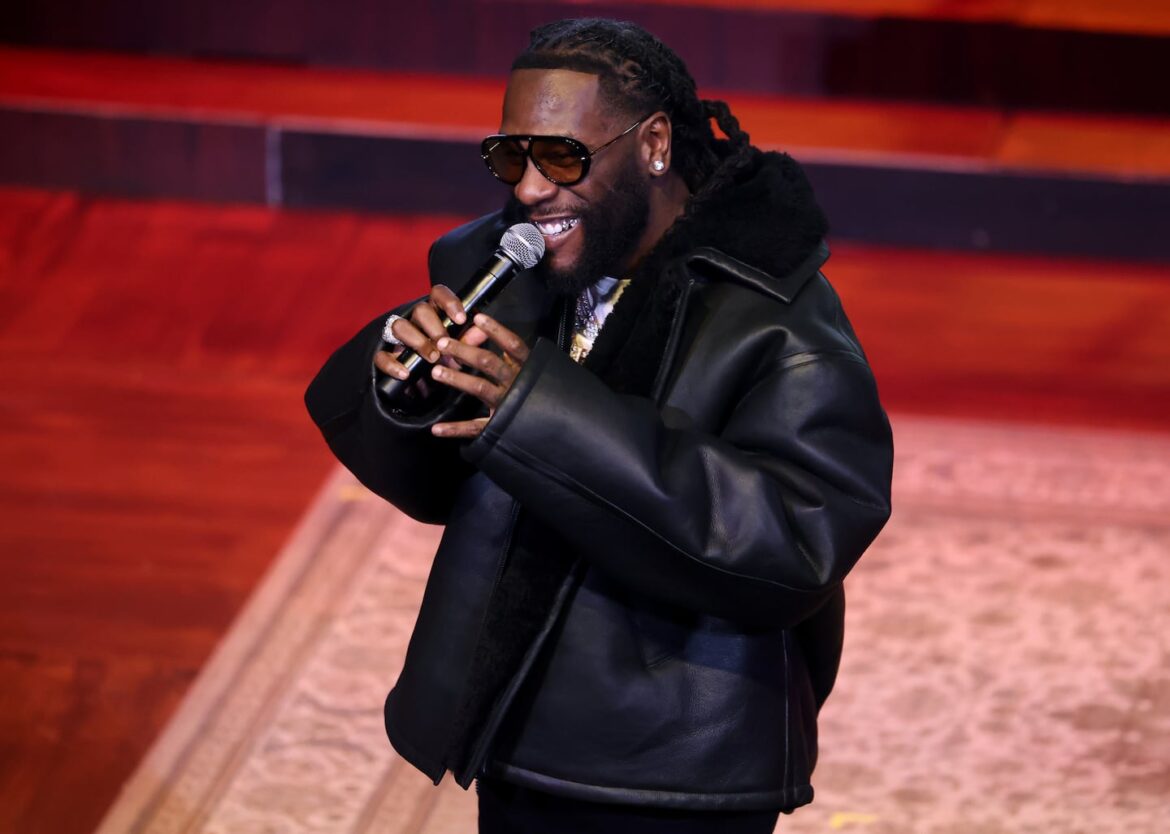 Burna Boy surprises Boston students ahead of TD Garden show