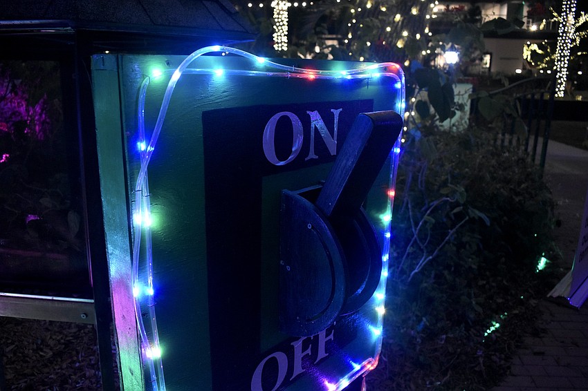 Lights in Bloom is on display Dec. 6 through Jan. 3.