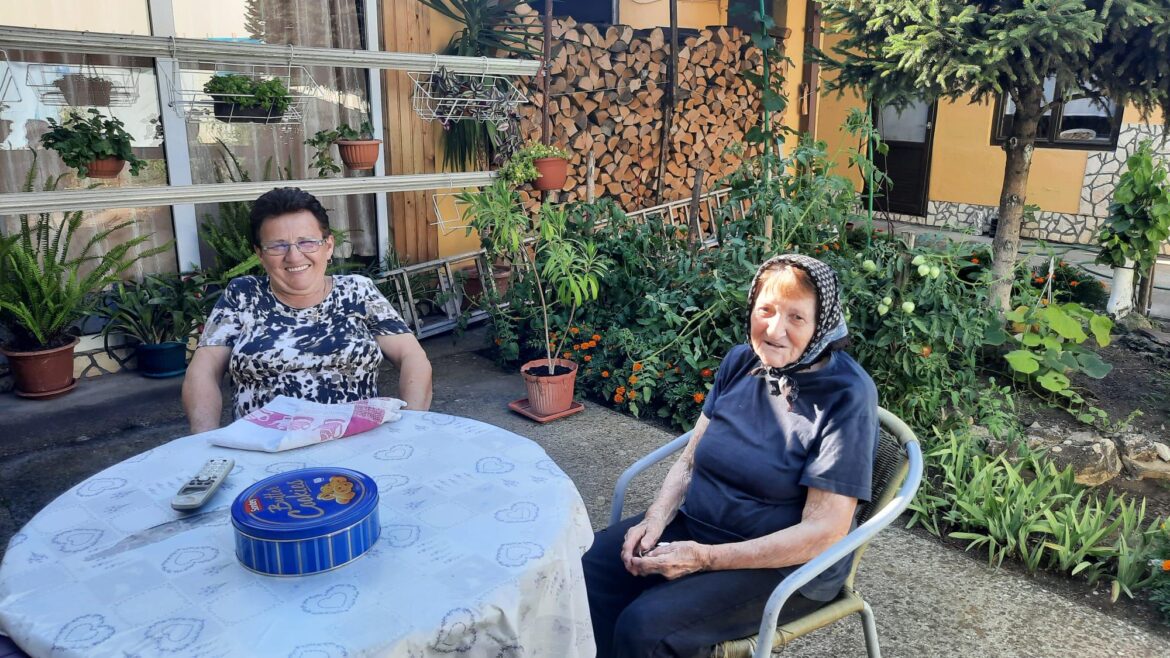 Every gardener deserves the rest! My grandmother and late great-grandmother. One serene afternoon.