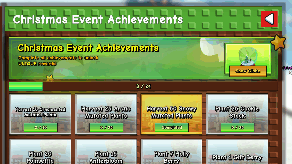 How to Get a Snow Globe - Grow a Garden Guide