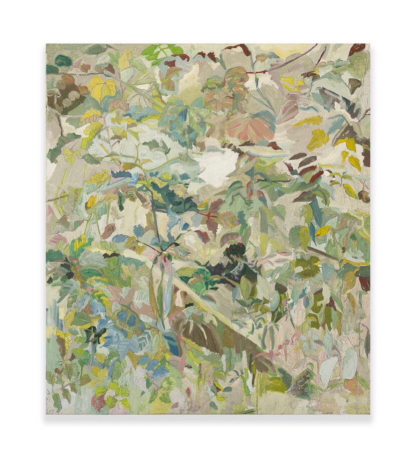Erika Huddleston's "Painter's Garden II" is on display at Artspace111 in Fort Worth.