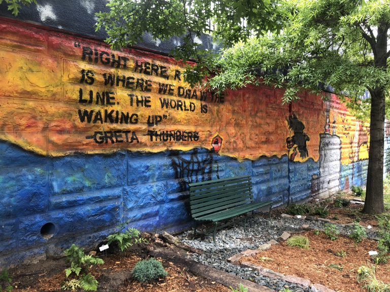 Queens Youth Climate Group Uses Destroyed Garden to Teach “Perennial” Lesson Queens Youth Climate Group Uses Destroyed Garden to Teach “Perennial” Lesson