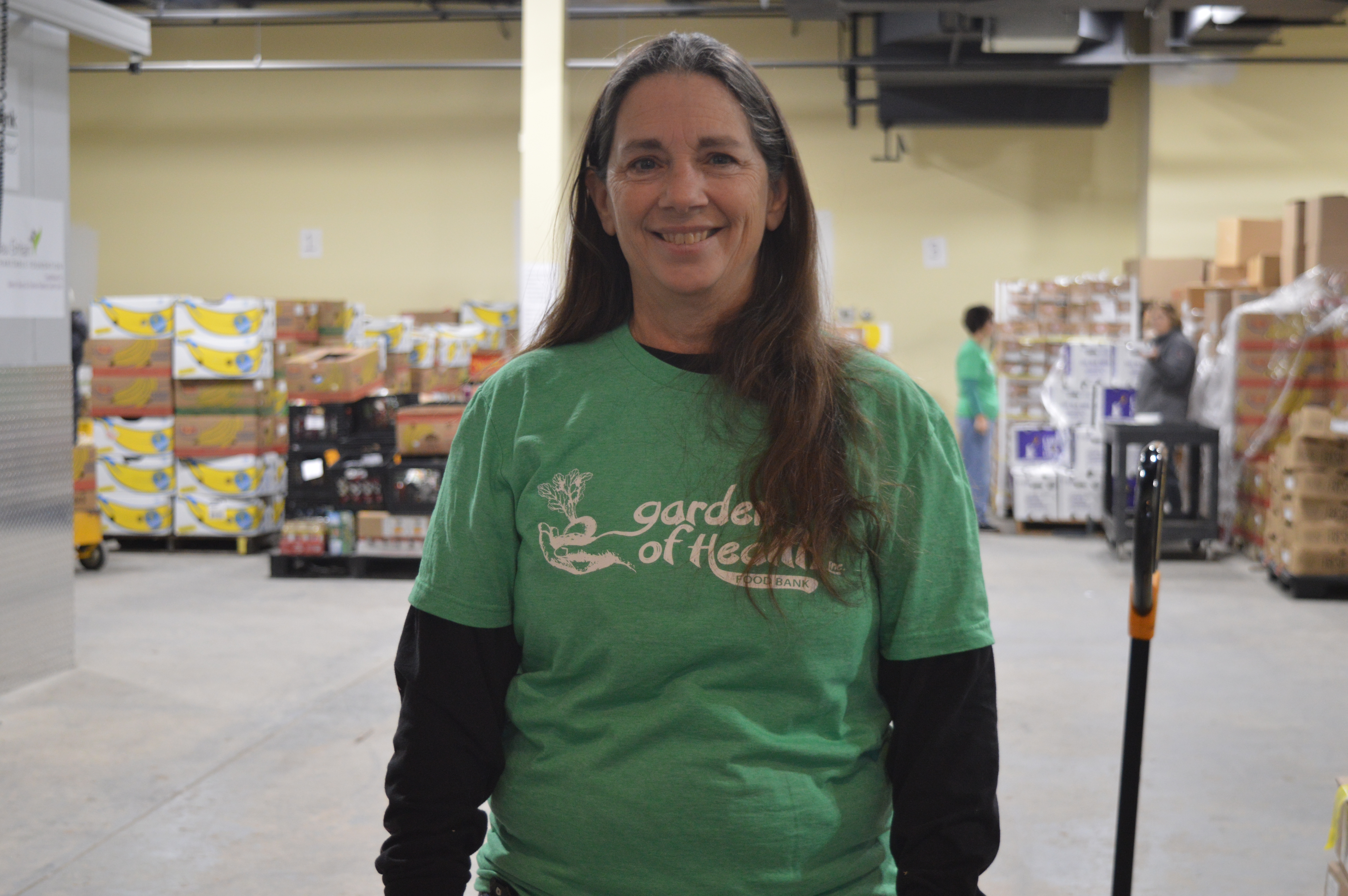 Garden of Health Food Bank Founder and Executive Director Carol...