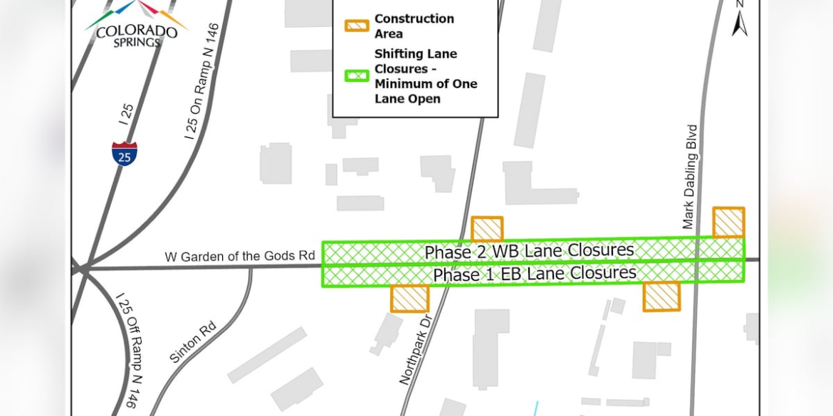 Upcoming overnight lane closures on Garden of the Gods Road for construction of new traffic signals Upcoming overnight lane closures on Garden of the Gods Road for construction of new traffic signals
