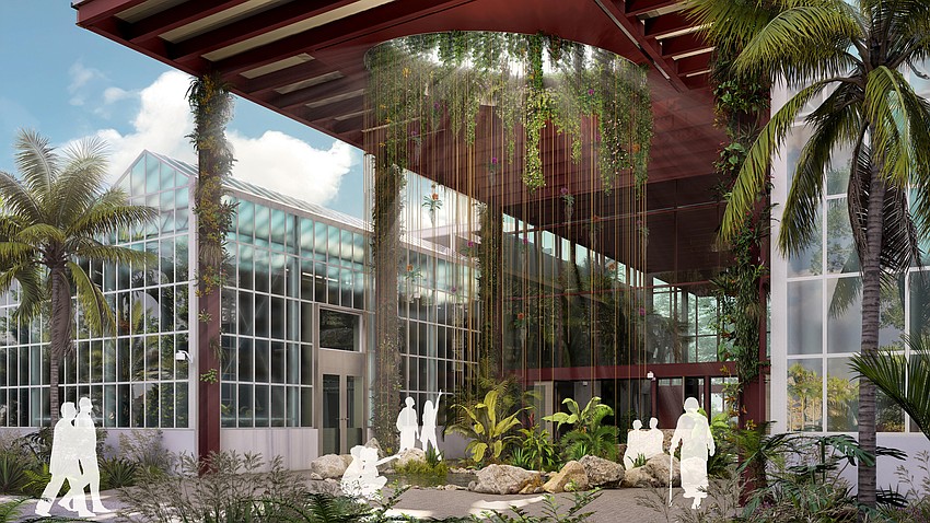 Selby Gardens Master Plan Phase 2 Sun Garden rendering.