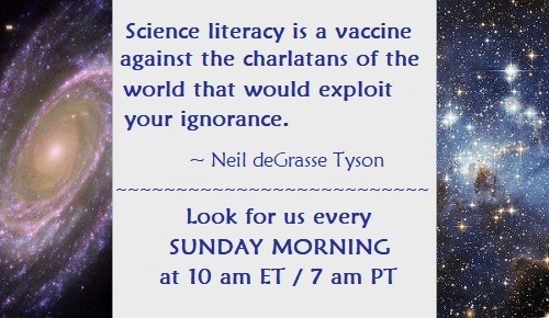 Inoculation Project lower banner with Neil Degrasse Tyson quote, with caption.