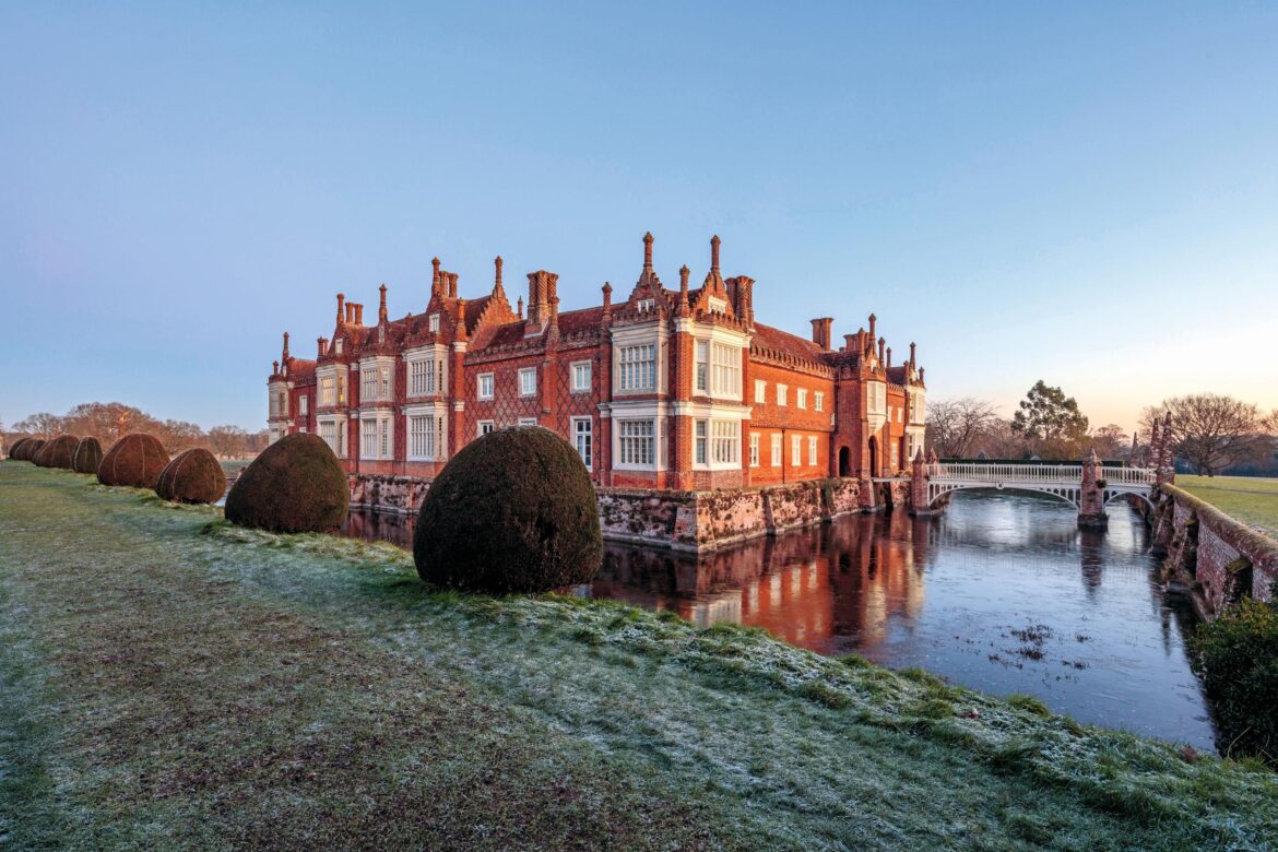 Helmingham Hall: The ancient garden at a medieval hall where the drawbridge is still pulled up every night