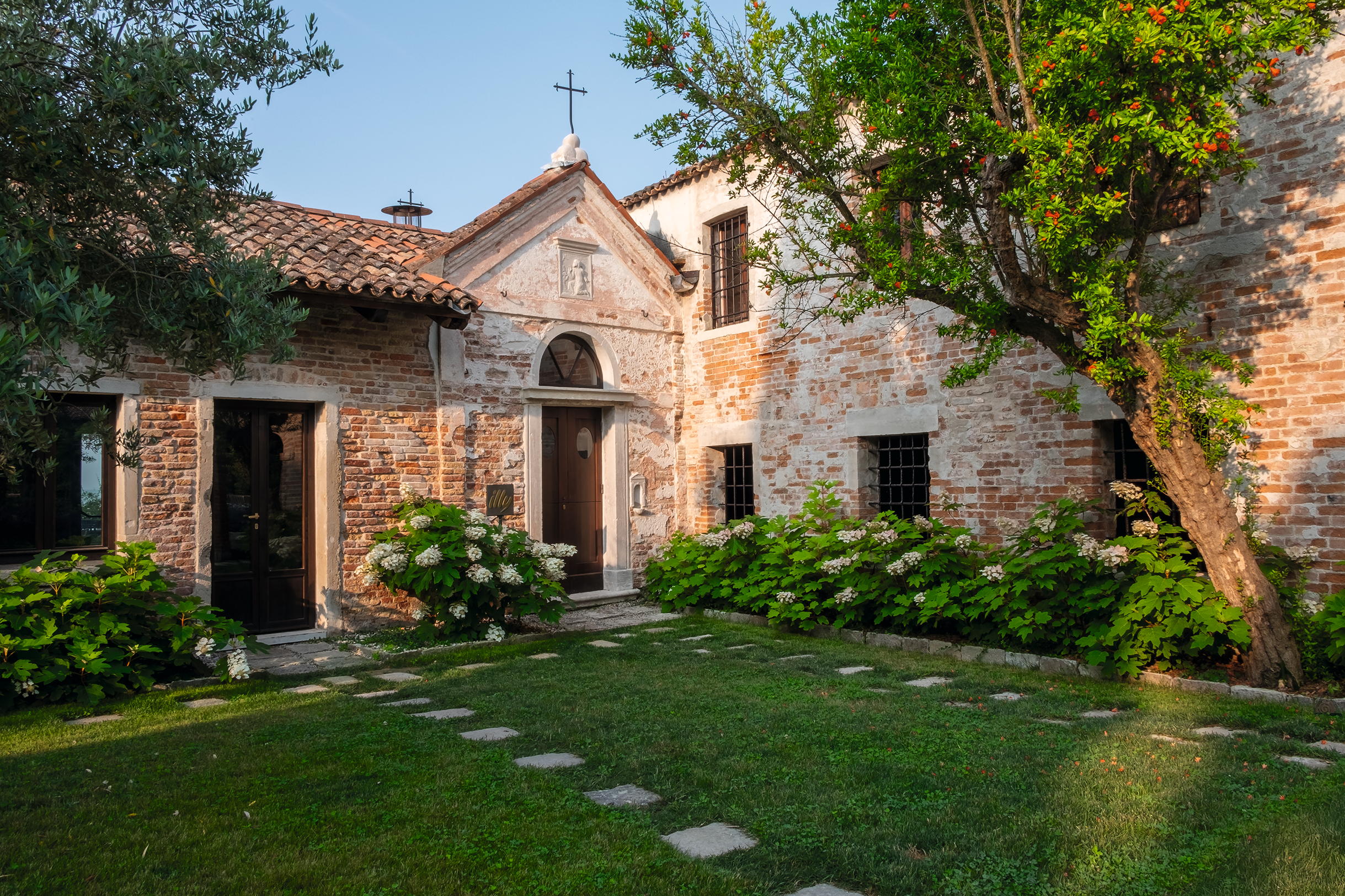 The Convent Garden of Il Redentore, Giudecca, Venice, Italy.