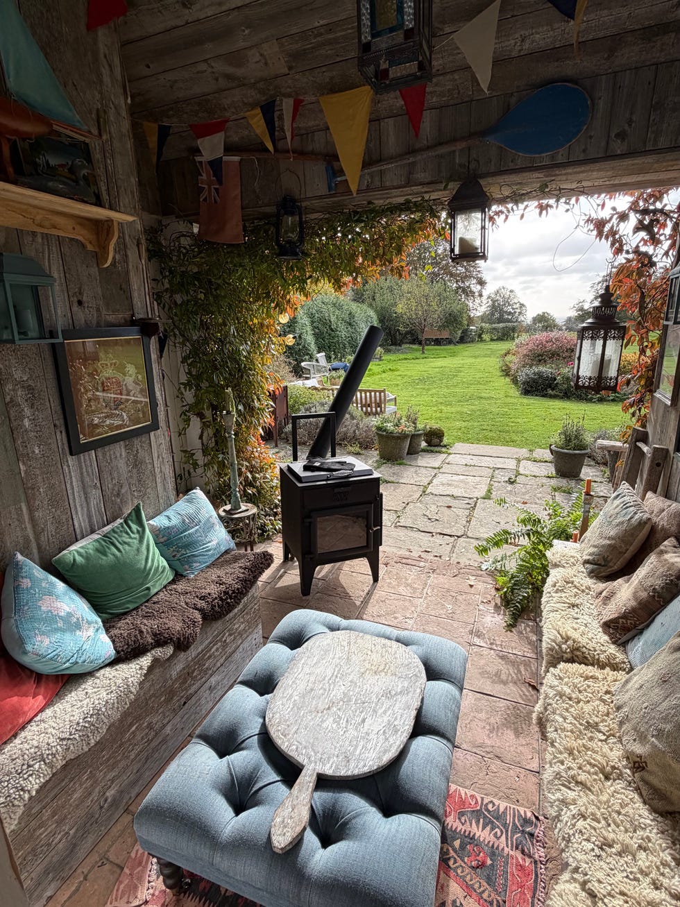 ben fogle's cosy winter garden room