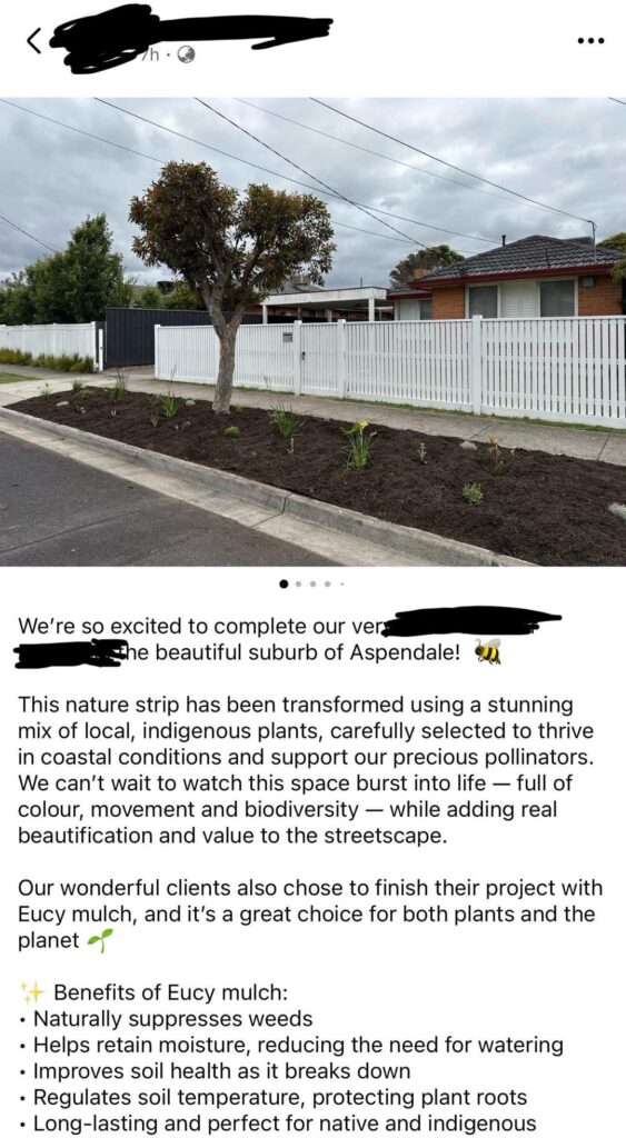 Questioning a landscape gardener’s integrity Questioning a landscape gardener’s integrity